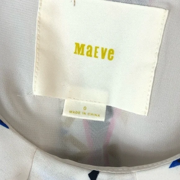 Anthropologie Maeve pakpao maxi dress Sz 0 - Picture 3 of 5